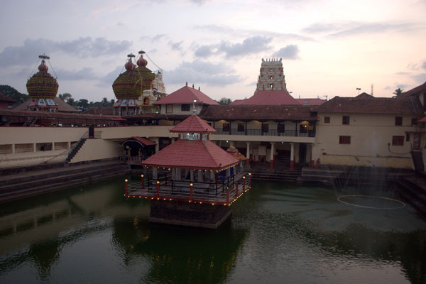 Udupi Sri Krishna Matha temple is dedicated to god Krishna located in the city of Udupi in Karnataka 