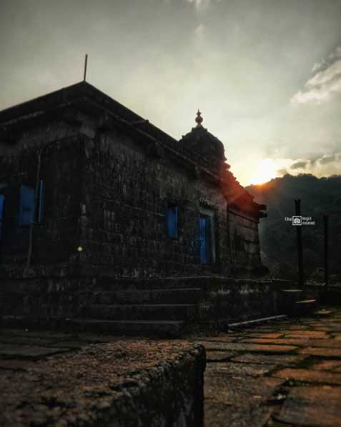 Beautiful Sri Sakleshwara Temple showcasing traditional South Indian architecture with intricate carvings and colorful decorations