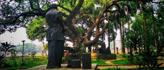 Take a leisurely walk through the scenic Mananchira Park, a tranquil oasis on your West Coast road trip.