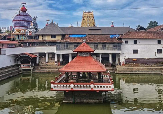 Visit the historic Udupi Sri Krishna Temple, a cultural gem on your West Coast road trip.